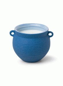 Керамична соева свещ Падивакс Санторини – синьо агаве